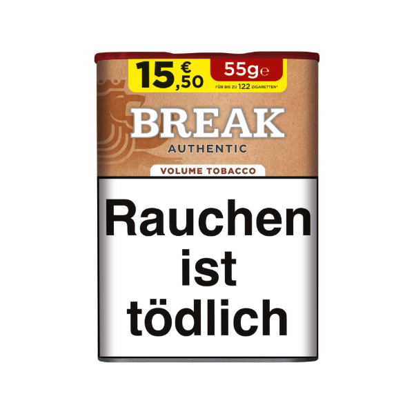 Break Authentic Volumentabak 1 x 55g Tabak